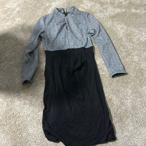 Body con black dress